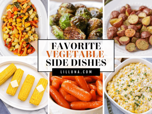 Collection of 70+ Vegetable side dishes.