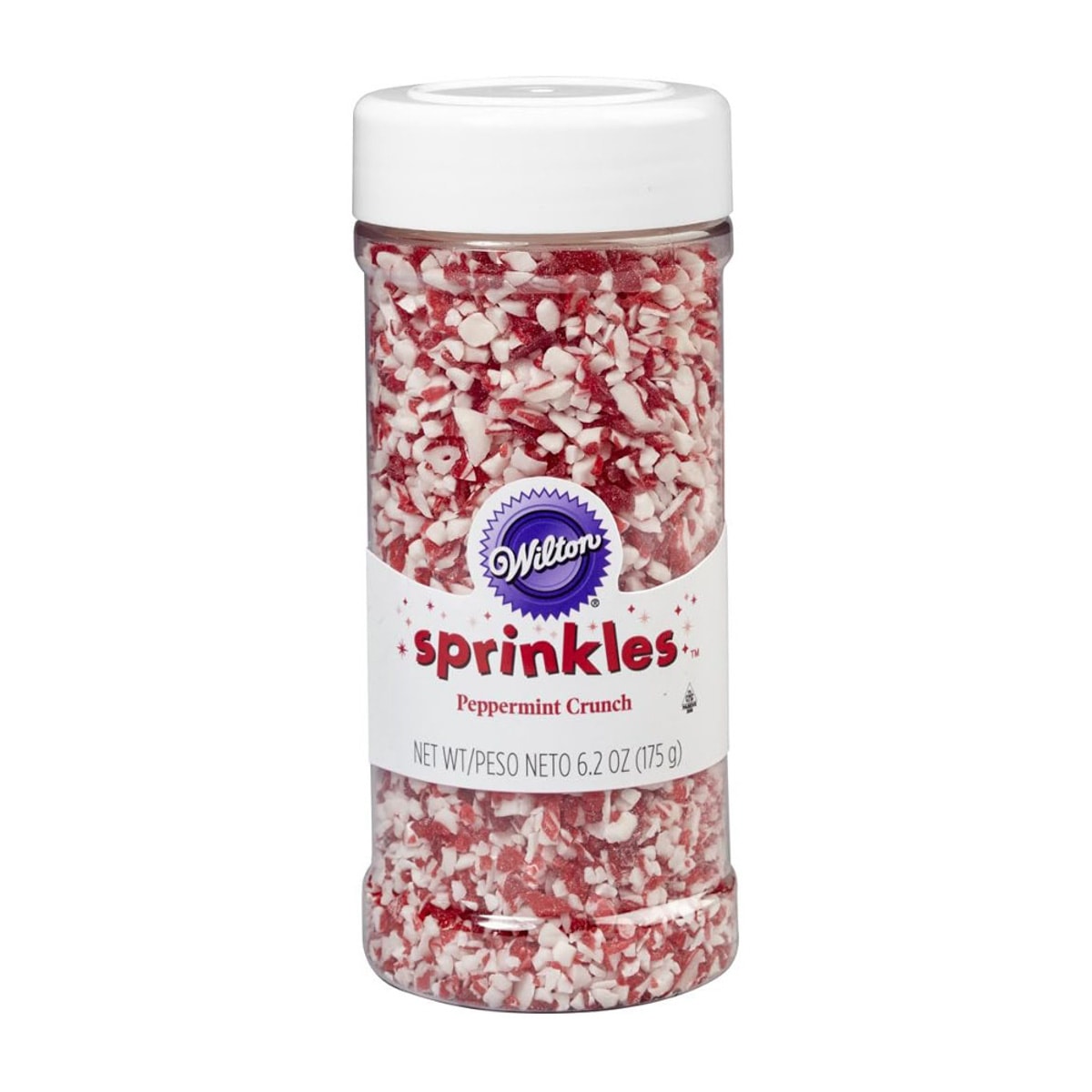 Peppermint crunch sprinkles.