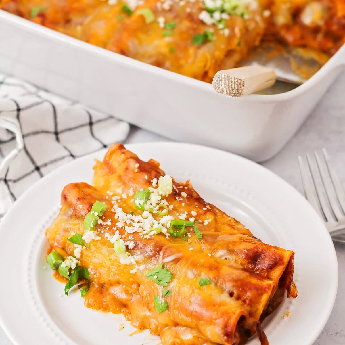 The Best Cheese Enchiladas Lil' Luna