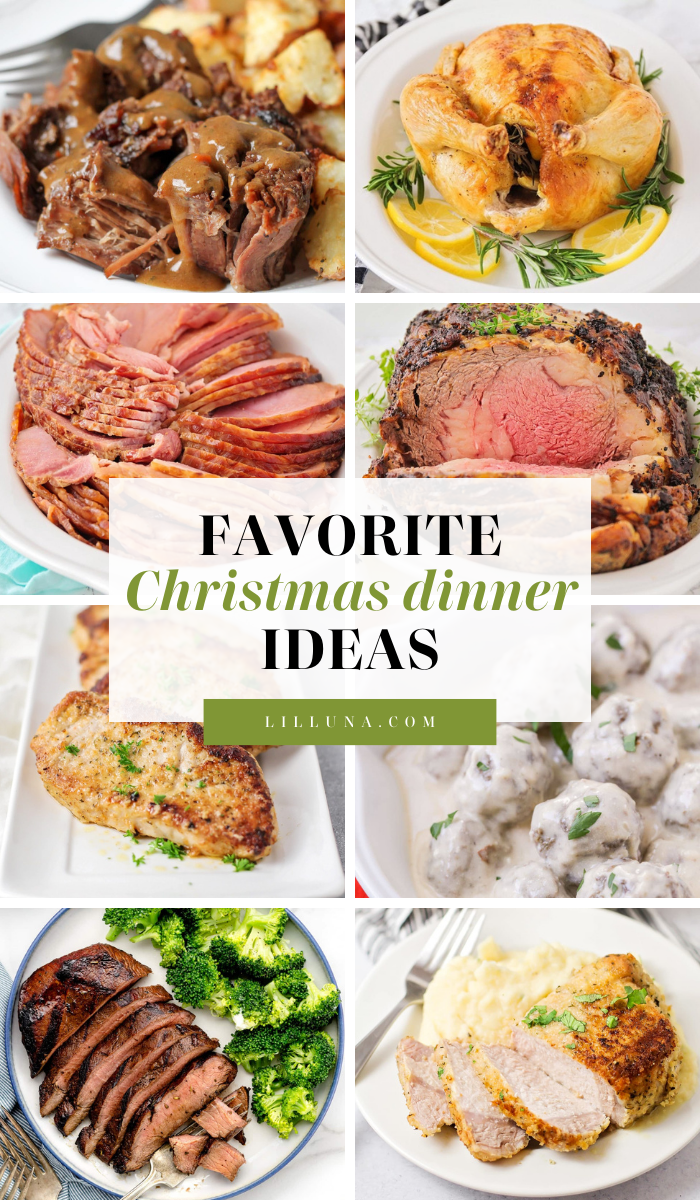 50+ Christmas Dinner Ideas
