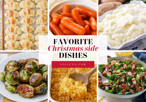 35+ Christmas Side Dishes {Salads, Veggies + More!} | Lil' Luna