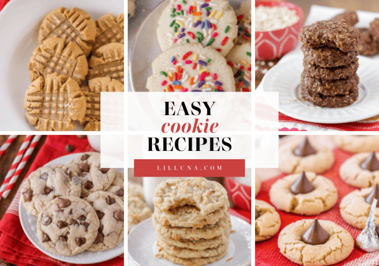 35+ Easy Cookie Recipes | Lil' Luna