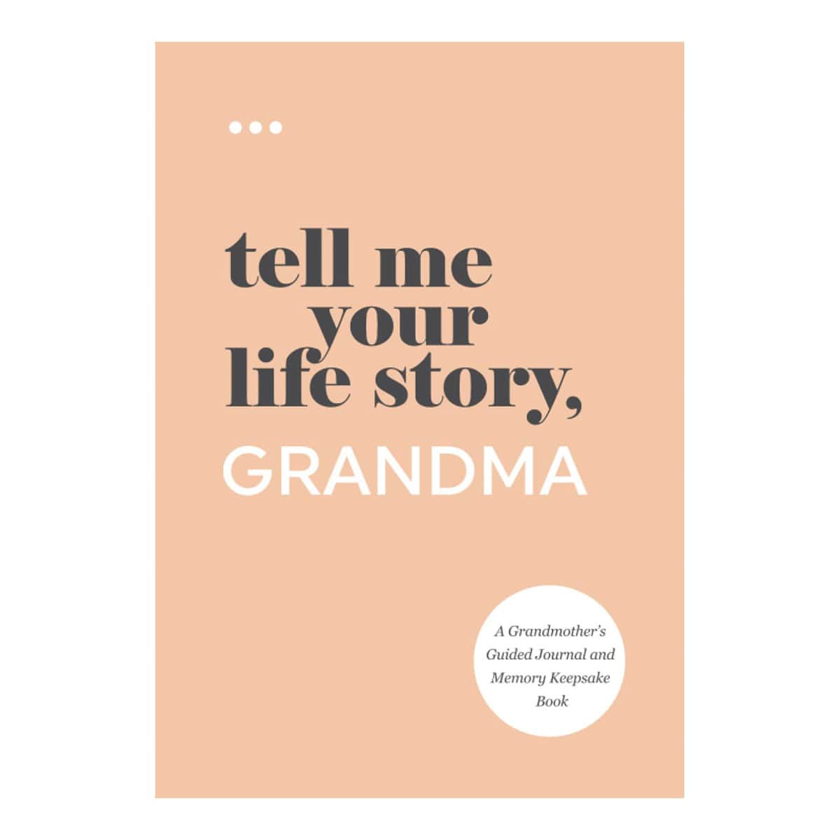 Tell Me Your Life Story Journal.