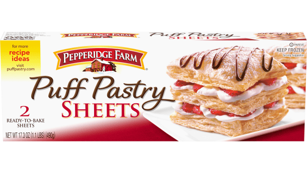 Pepperidge farms puff pastry sheets image.