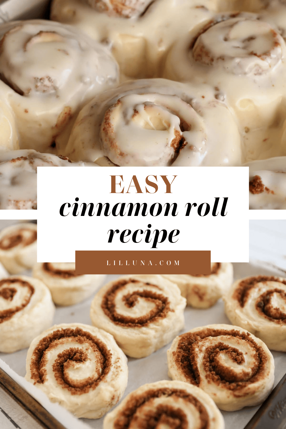 Easy Cinnamon Roll Recipe {Made in 1 Hour} | Lil' Luna