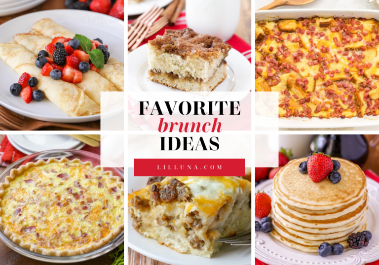 65+ Brunch Ideas {Sweet, Savory, and More!} | Lil' Luna