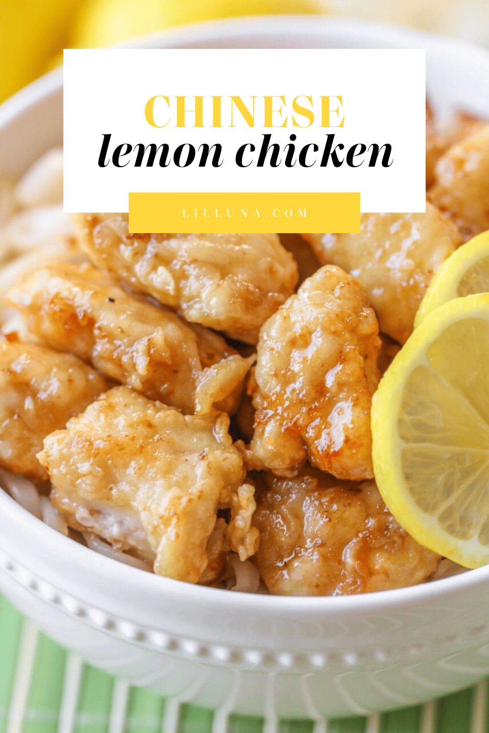 Chinese Lemon Chicken Recipe | Lil' Luna
