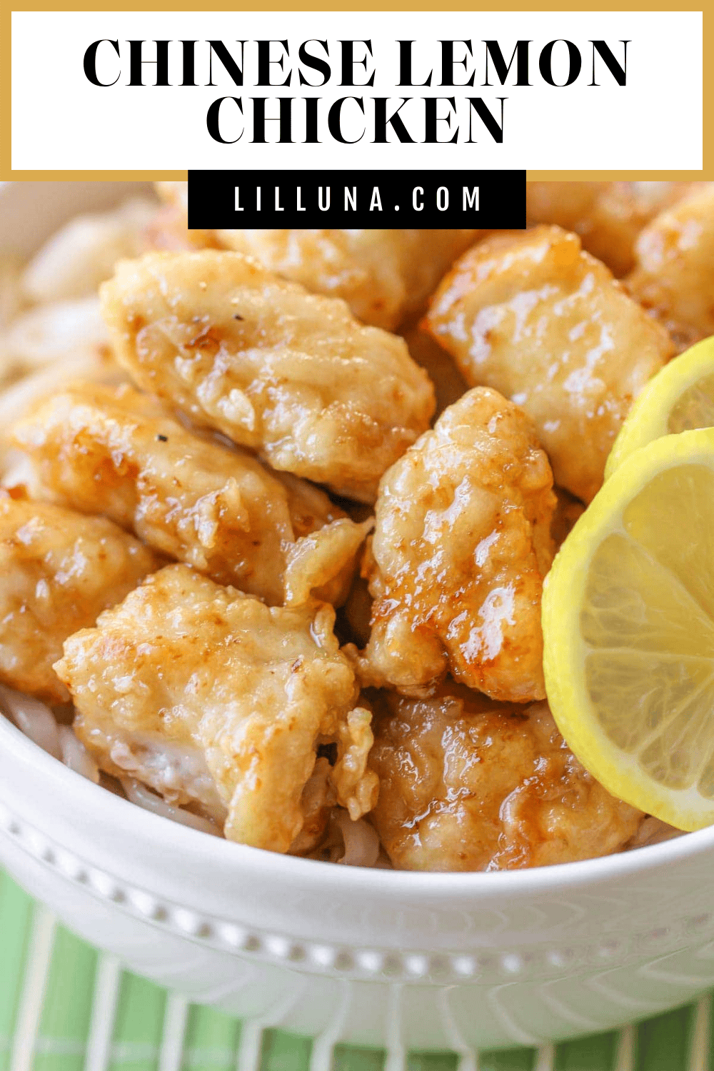 Chinese Lemon Chicken Recipe | Lil' Luna