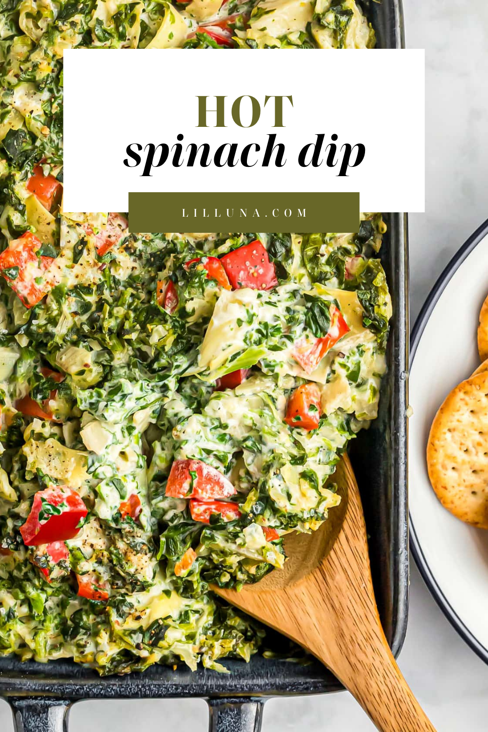 Hot Spinach Dip in 30 Minutes! | Lil' Luna