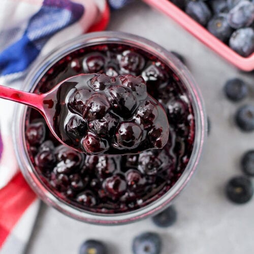 Easy Blueberry Sauce | Lil' Luna