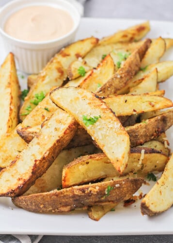 Easy Potato Wedges Recipe | Lil' Luna