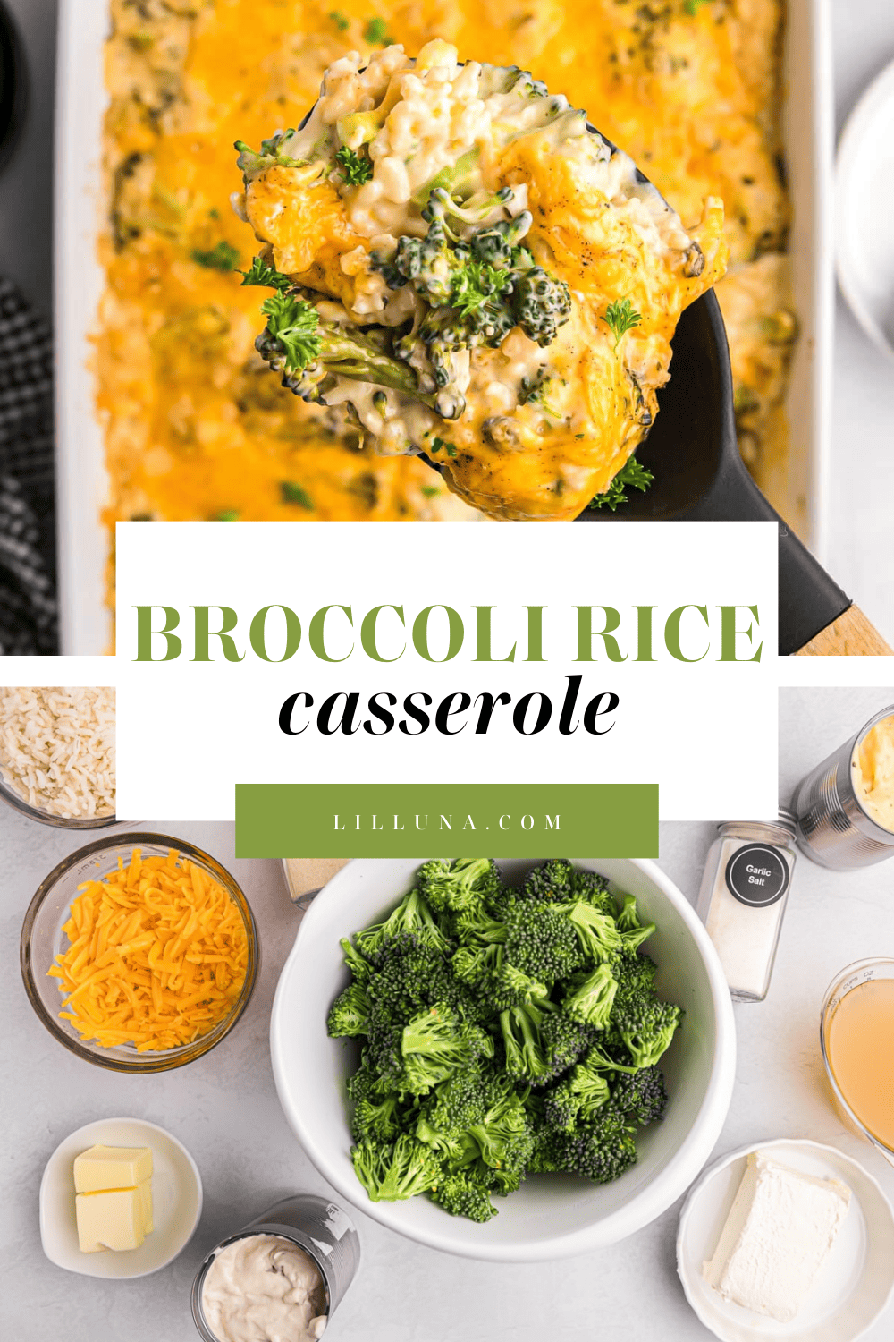 Easy Broccoli Rice Casserole Lil Luna