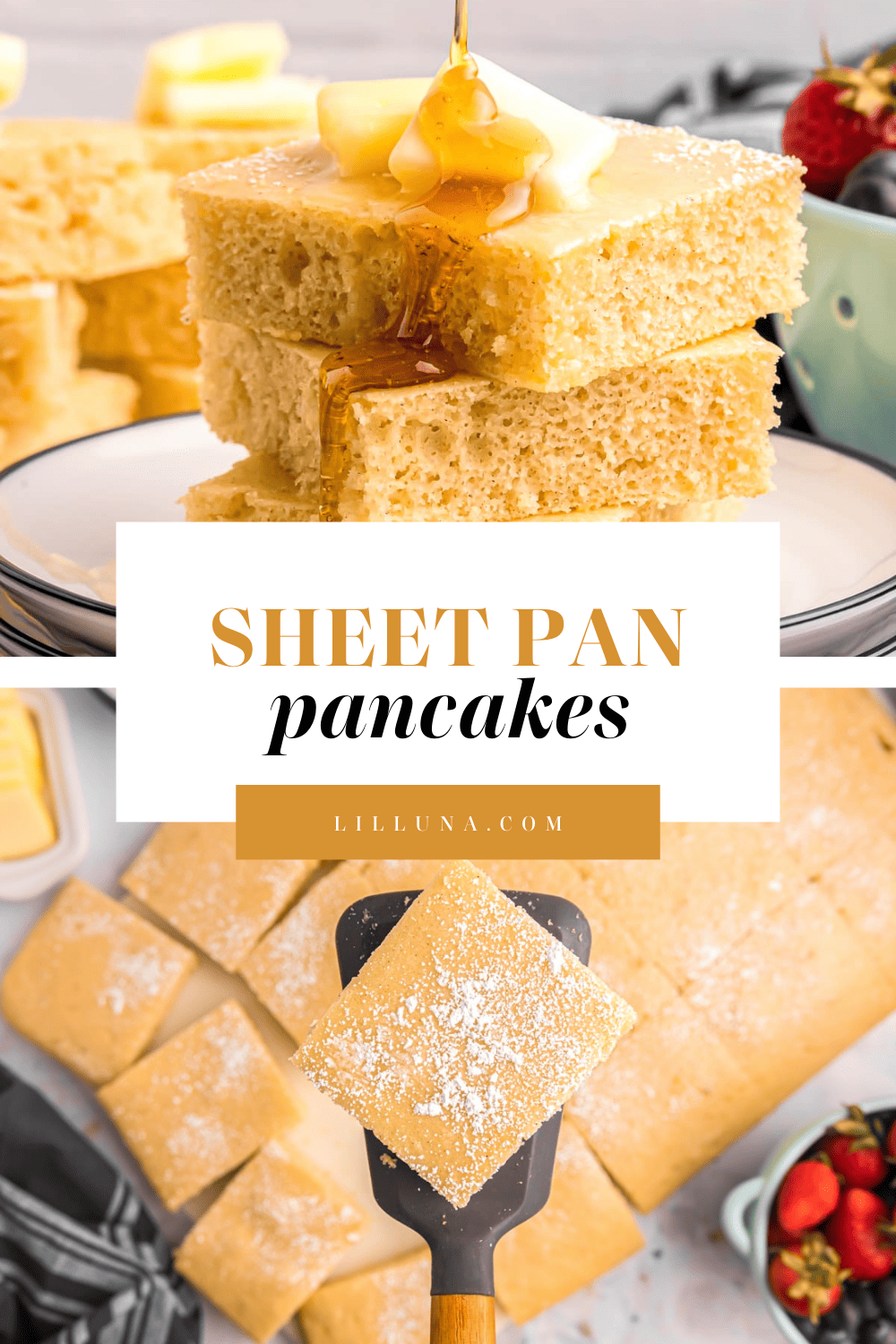 Fluffy American Pancakes from Scratch for a Big Family