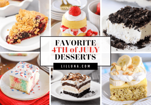 70+ 4th of July Desserts | Lil' Luna