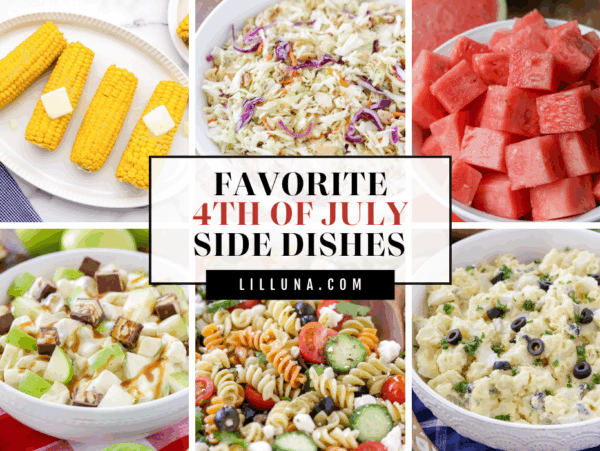 A collection of 40+ 4th of July side dish recipes.