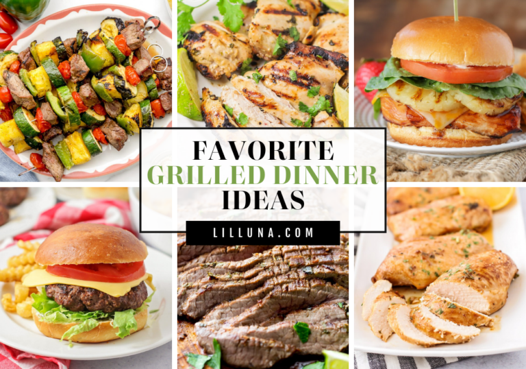 15+ Grilled Dinner Ideas Lil' Luna