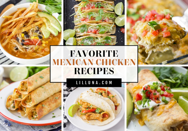 20+ Mexican Chicken Recipes {Entrees, Apps, + Soup} | Lil' Luna