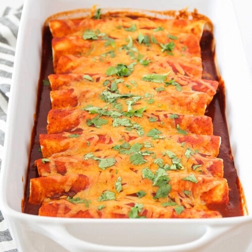 Easy Beef Enchiladas | Lil' Luna