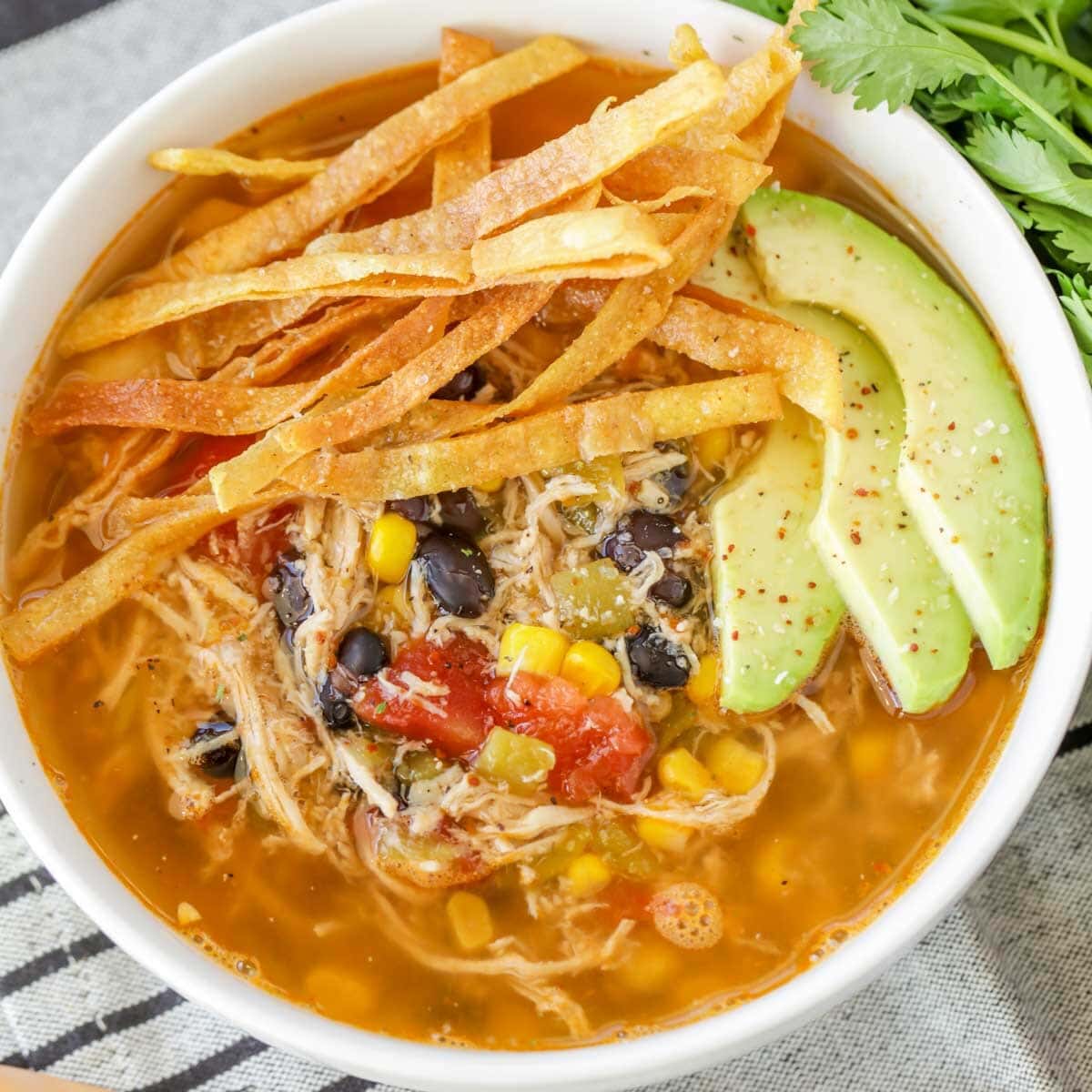 Chicken Tortilla Soup Recipe | Lil' Luna