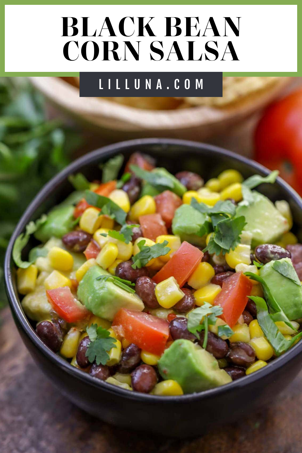 Black Bean Corn Salsa | Lil' Luna