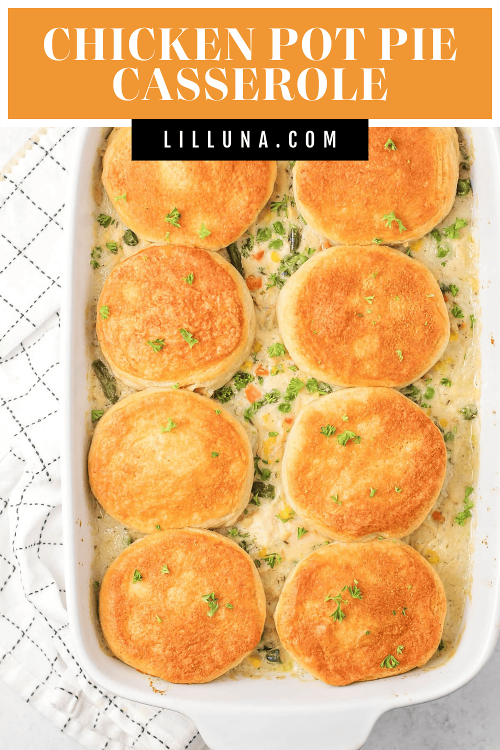 Chicken Pot Pie Casserole Lil' Luna
