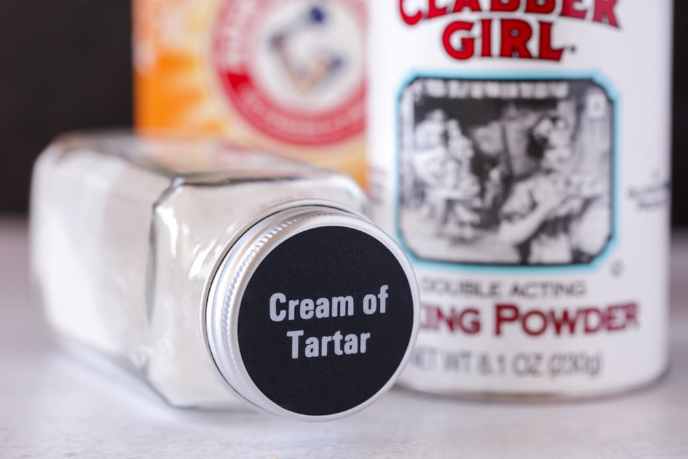 Cream of tartar image - a go-to Baking Powder substitute.