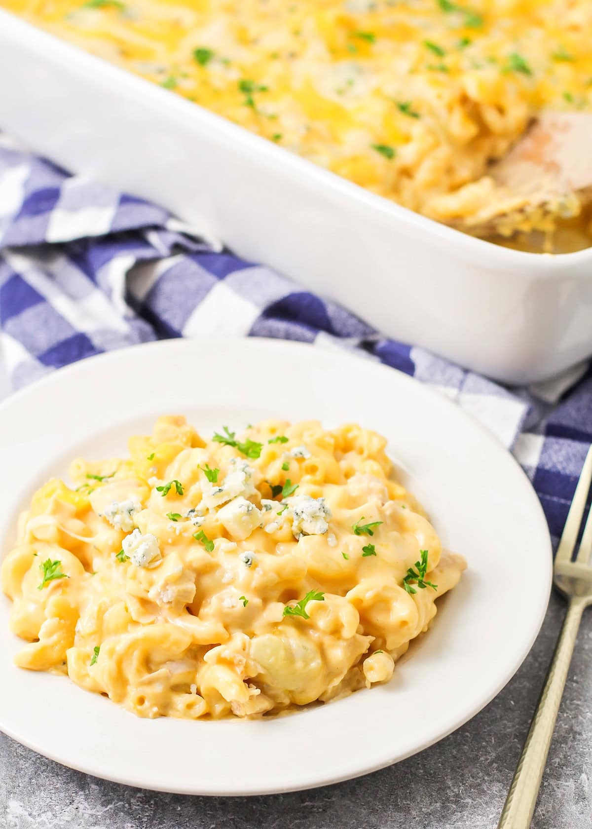Buffalo Chicken Mac and Cheese