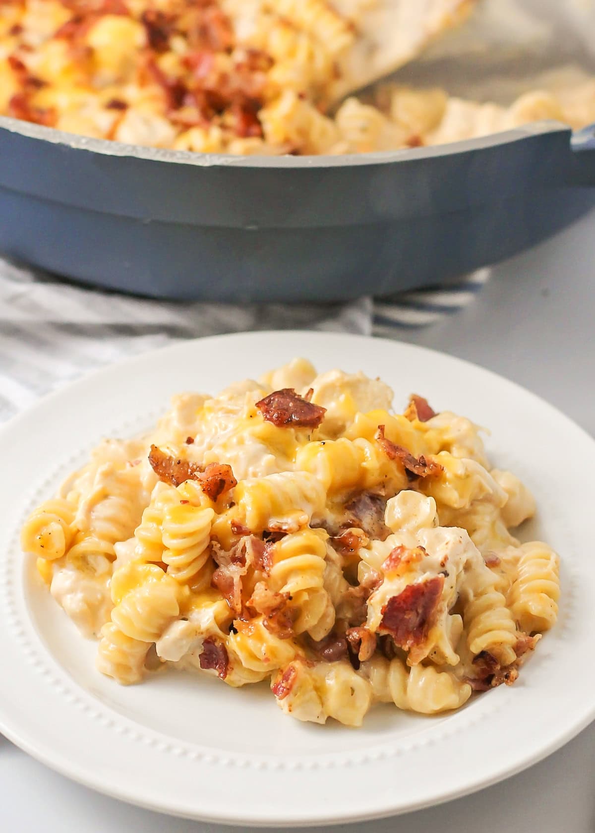 Chicken Bacon Ranch Pasta