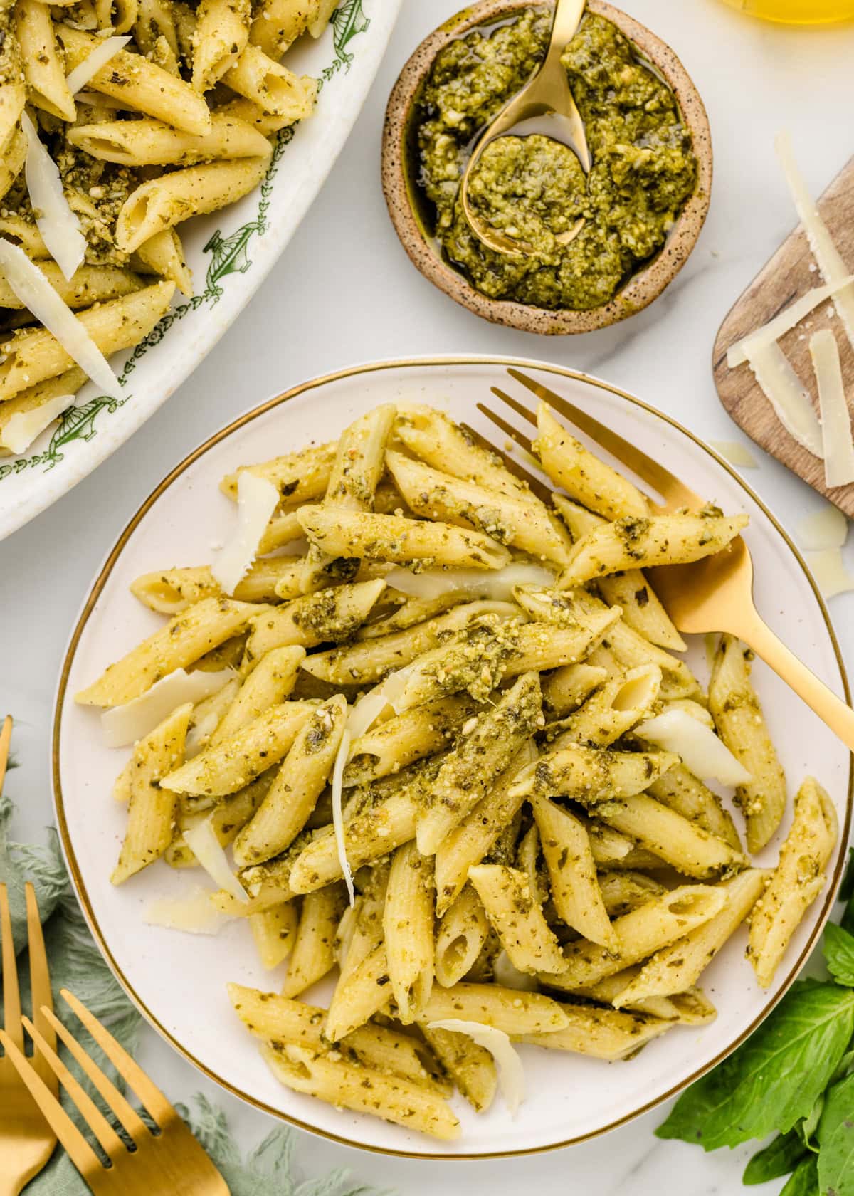 Pesto Pasta | Lil' Luna