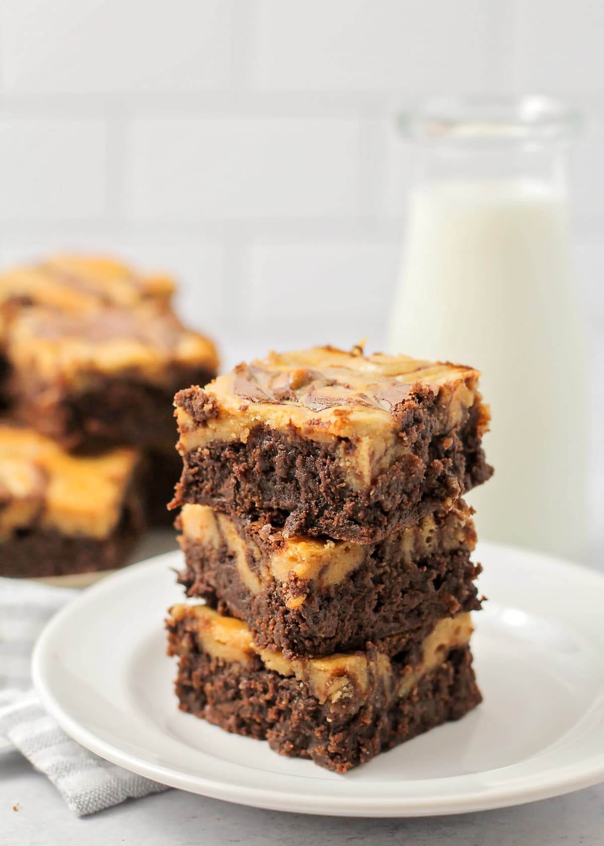Peanut Butter Brownies Recipe