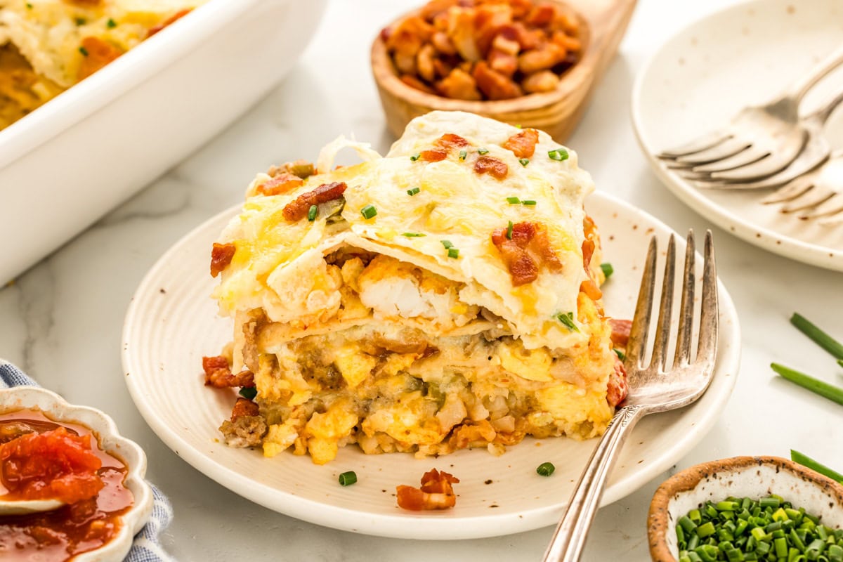 Breakfast Enchilada Casserole