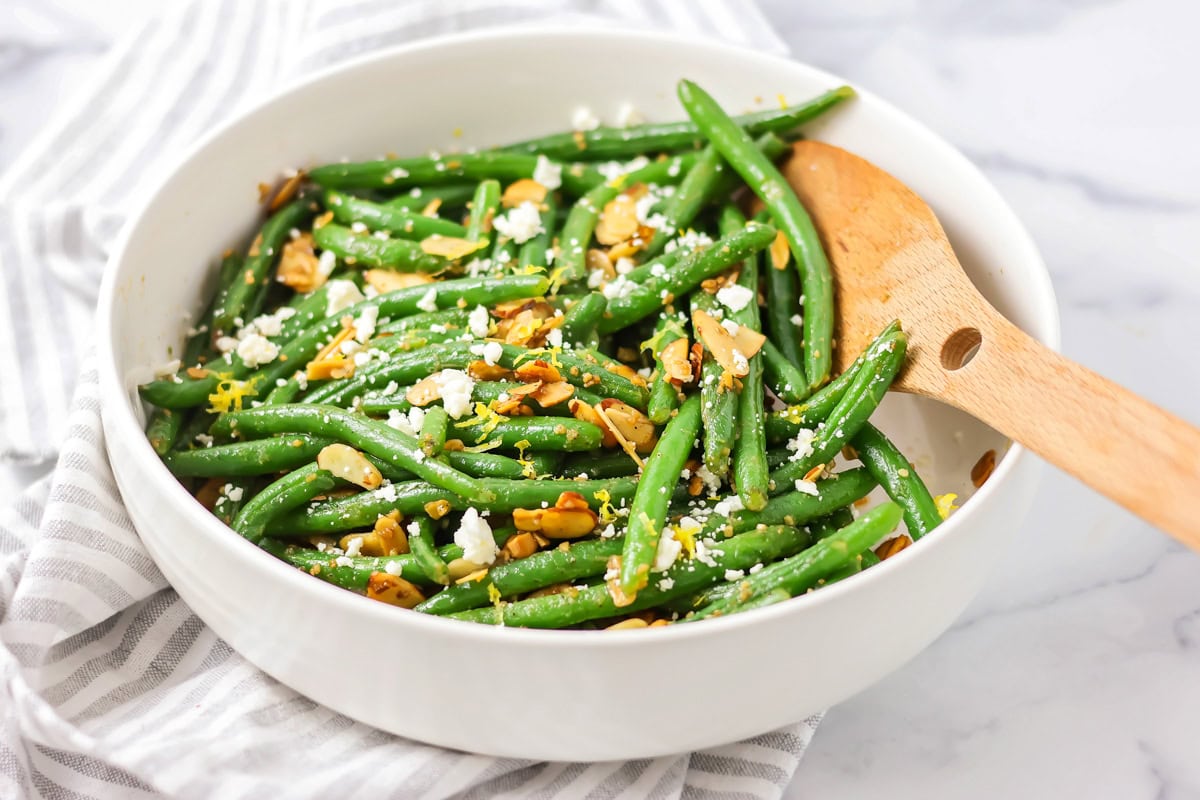 Green Beans Almondine