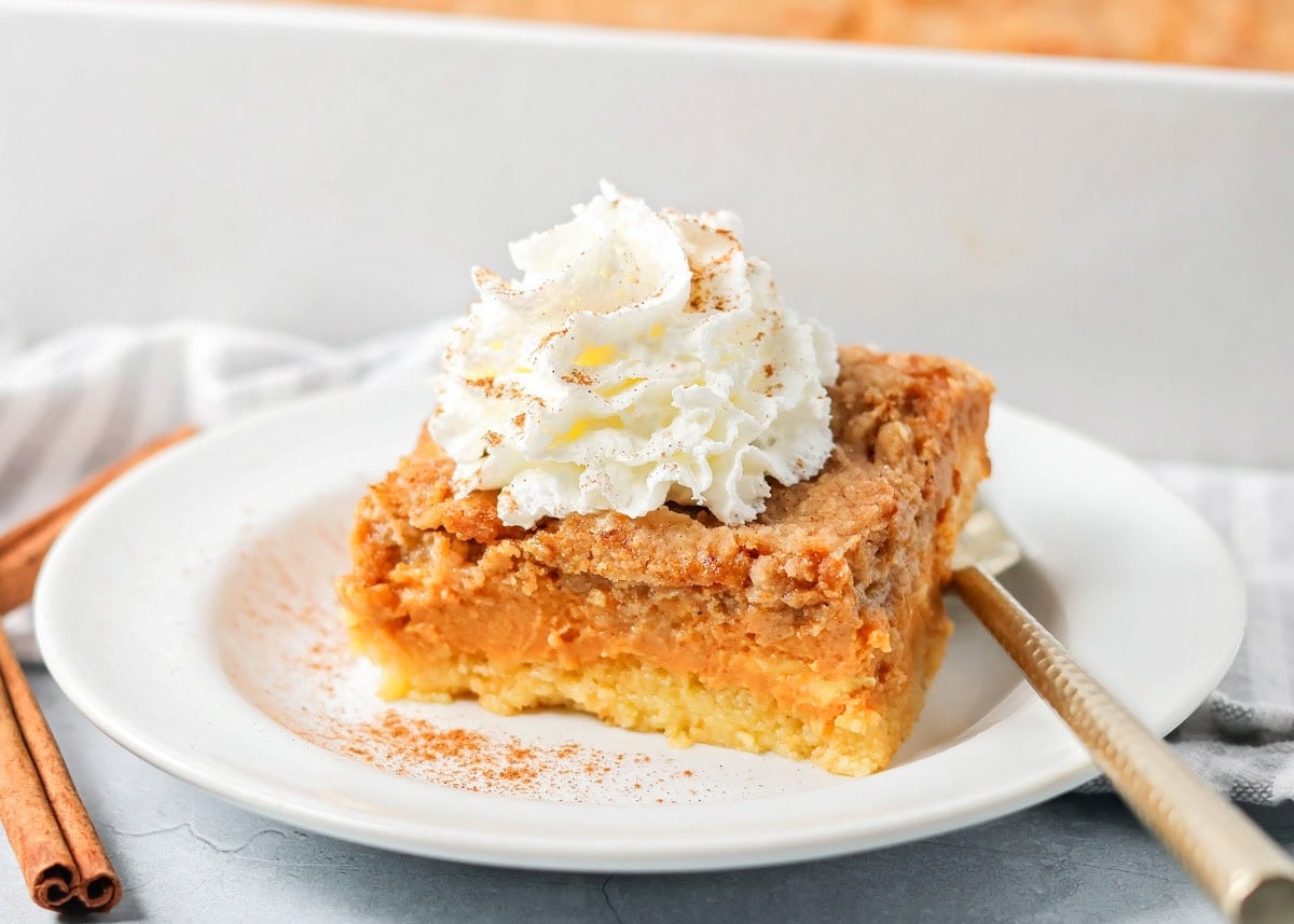 Pumpkin Pie Bars Recipe