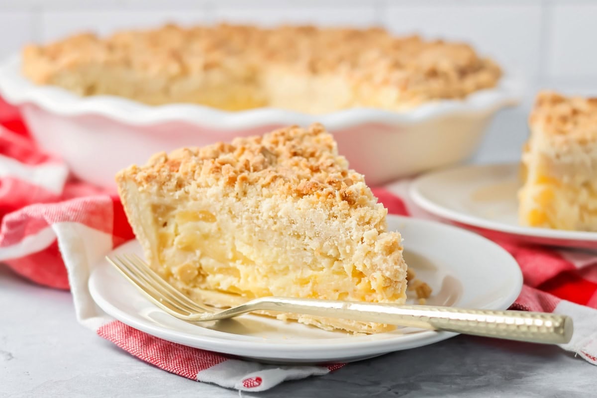 Sour Cream Apple Pie