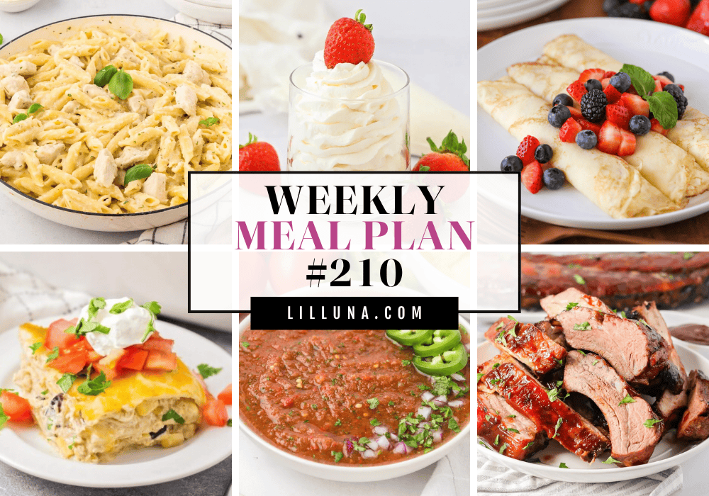 Meal Plan 210 graphic.
