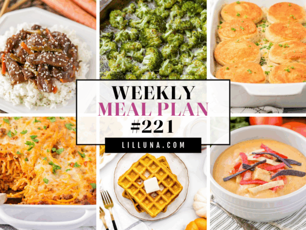 Meal Plan 221 graphic.