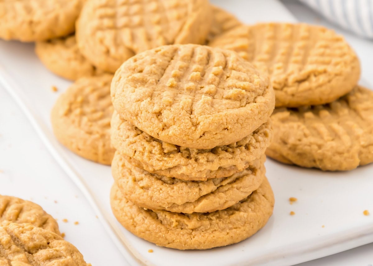 3 Ingredient Peanut Butter Cookies Recipe