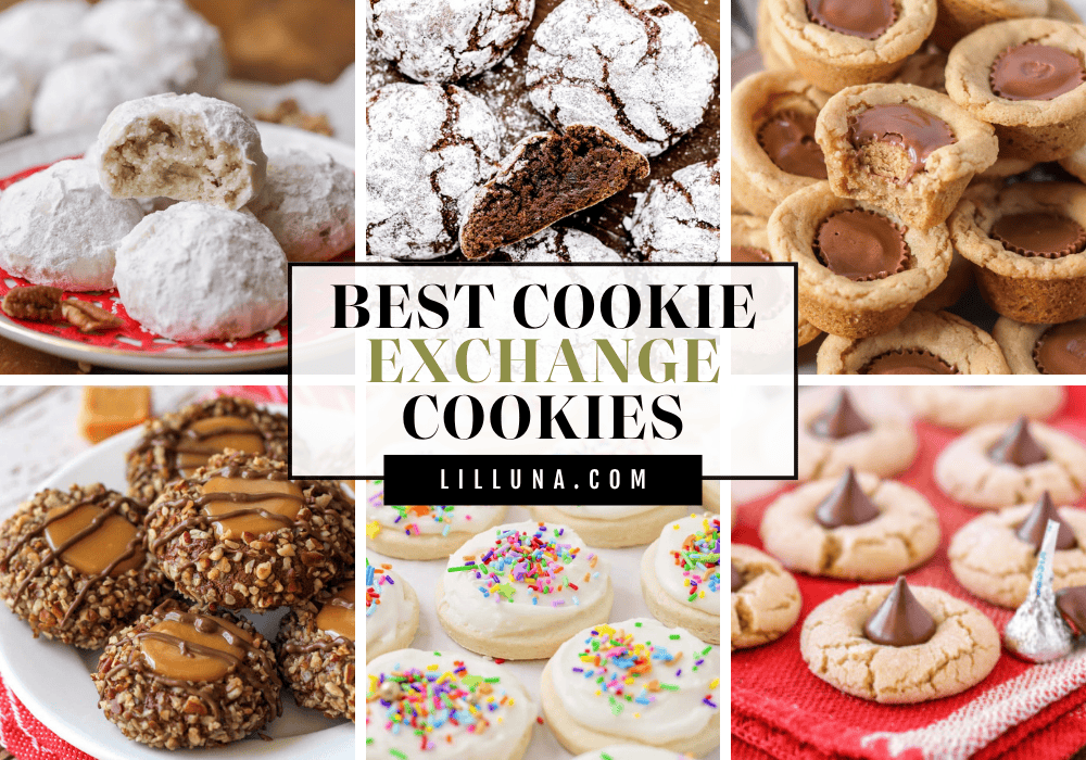 Best cookies for cookie exchange roundup graphic.