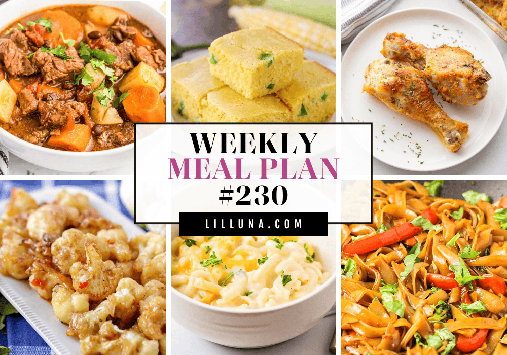 Meal plan 230 graphic.