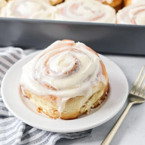 The Best + Easiest Cinnamon Roll Recipe