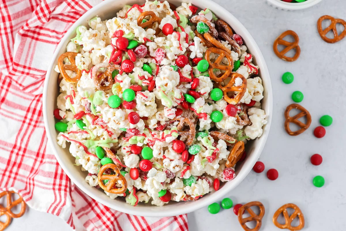 Christmas Popcorn Recipe