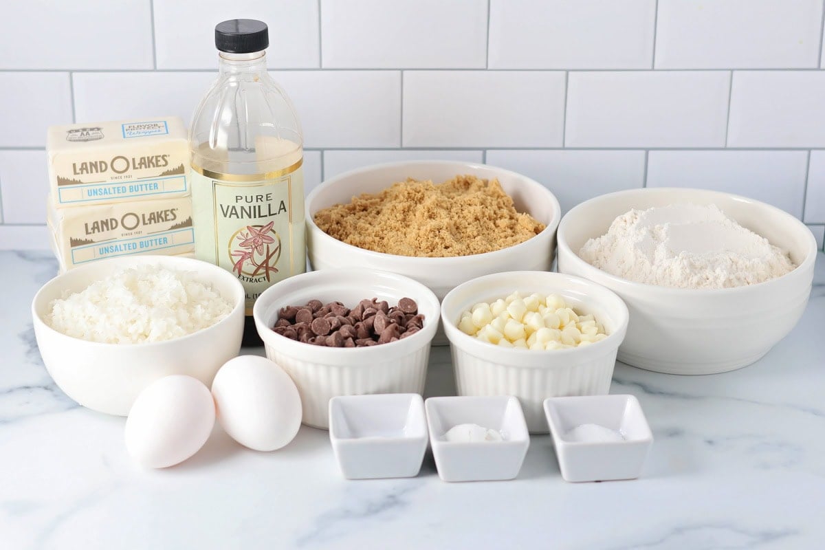 Congo bar ingredients on a kitchen counter.