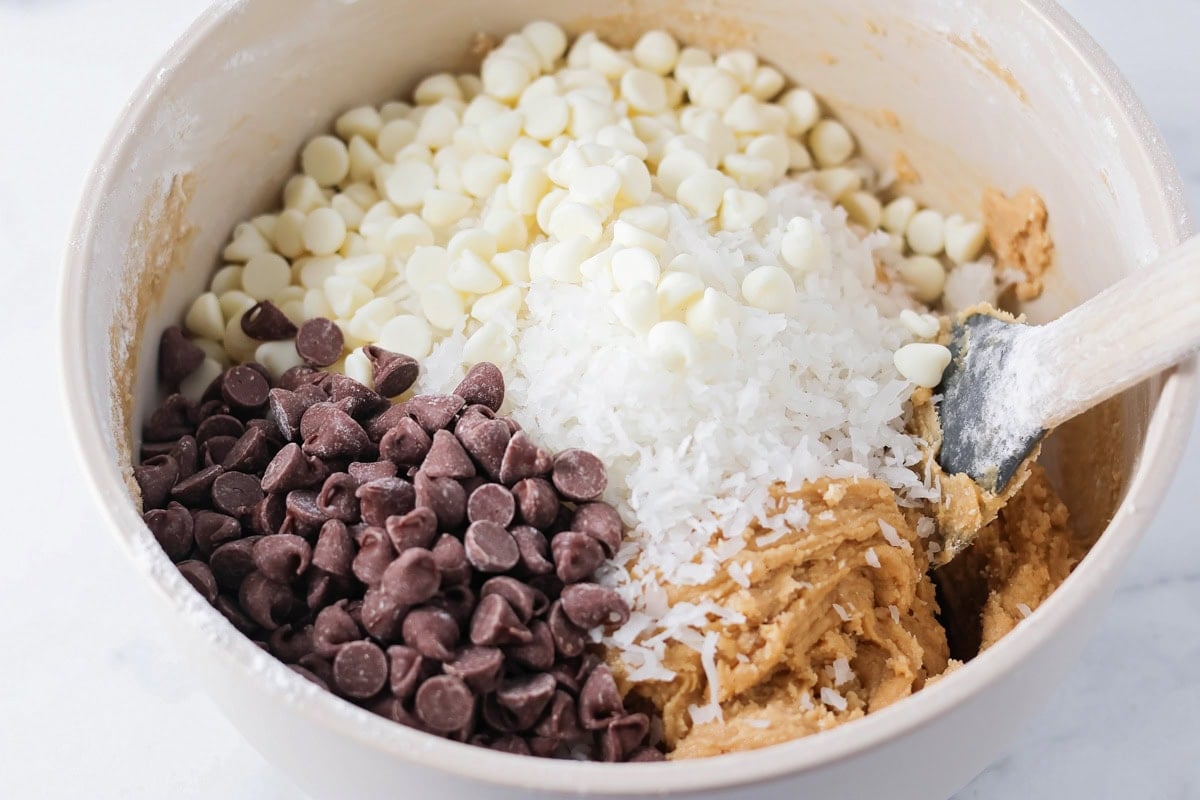 Congo bar ingredients in a bowl.