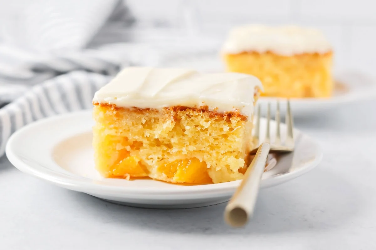 Peaches and Cream Cake Recipe