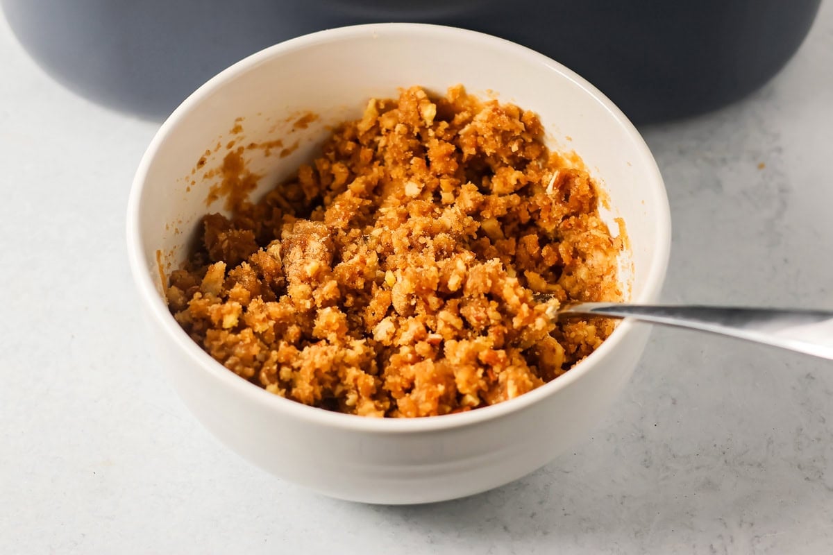 Topping for crock pot sweet potato casserole.