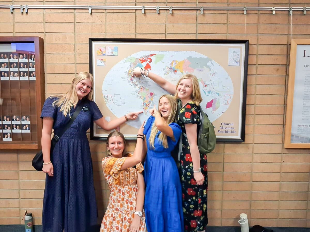 Missionaries at MTC
