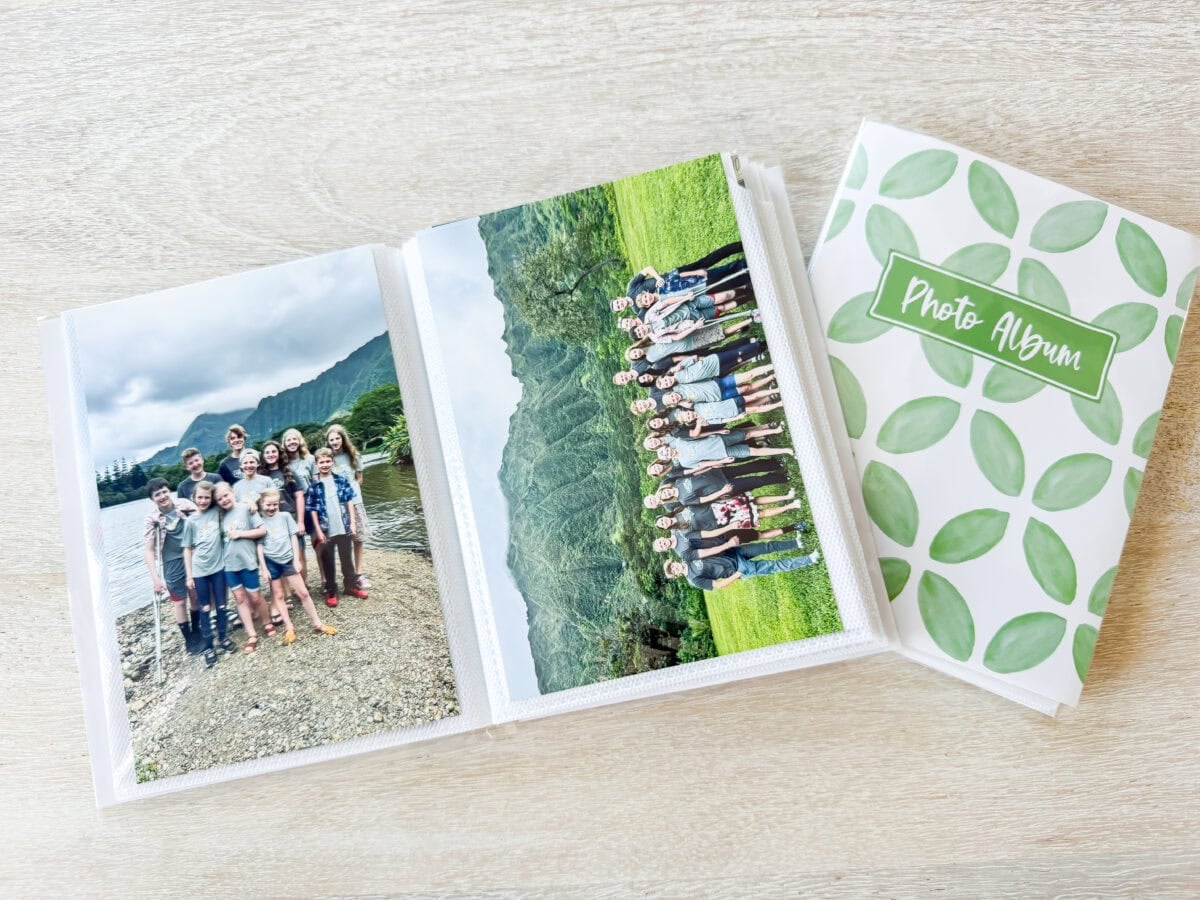 Mini photo album for missionary