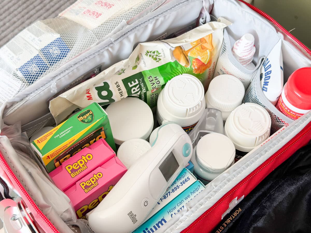First aid kit for missionary.